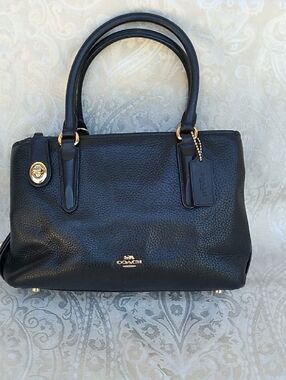 Coach Brooklyn Leather Satchel Bag